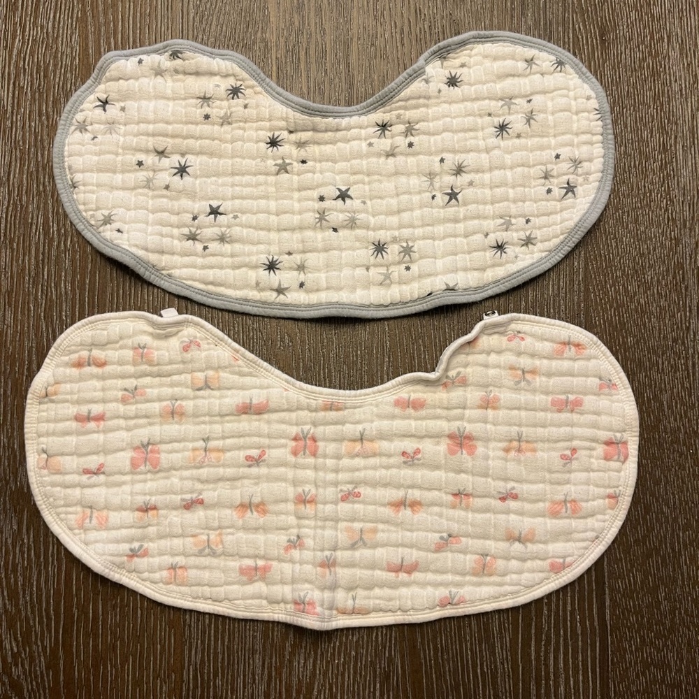 Aden + anais burpy bib 100% cotton muslin